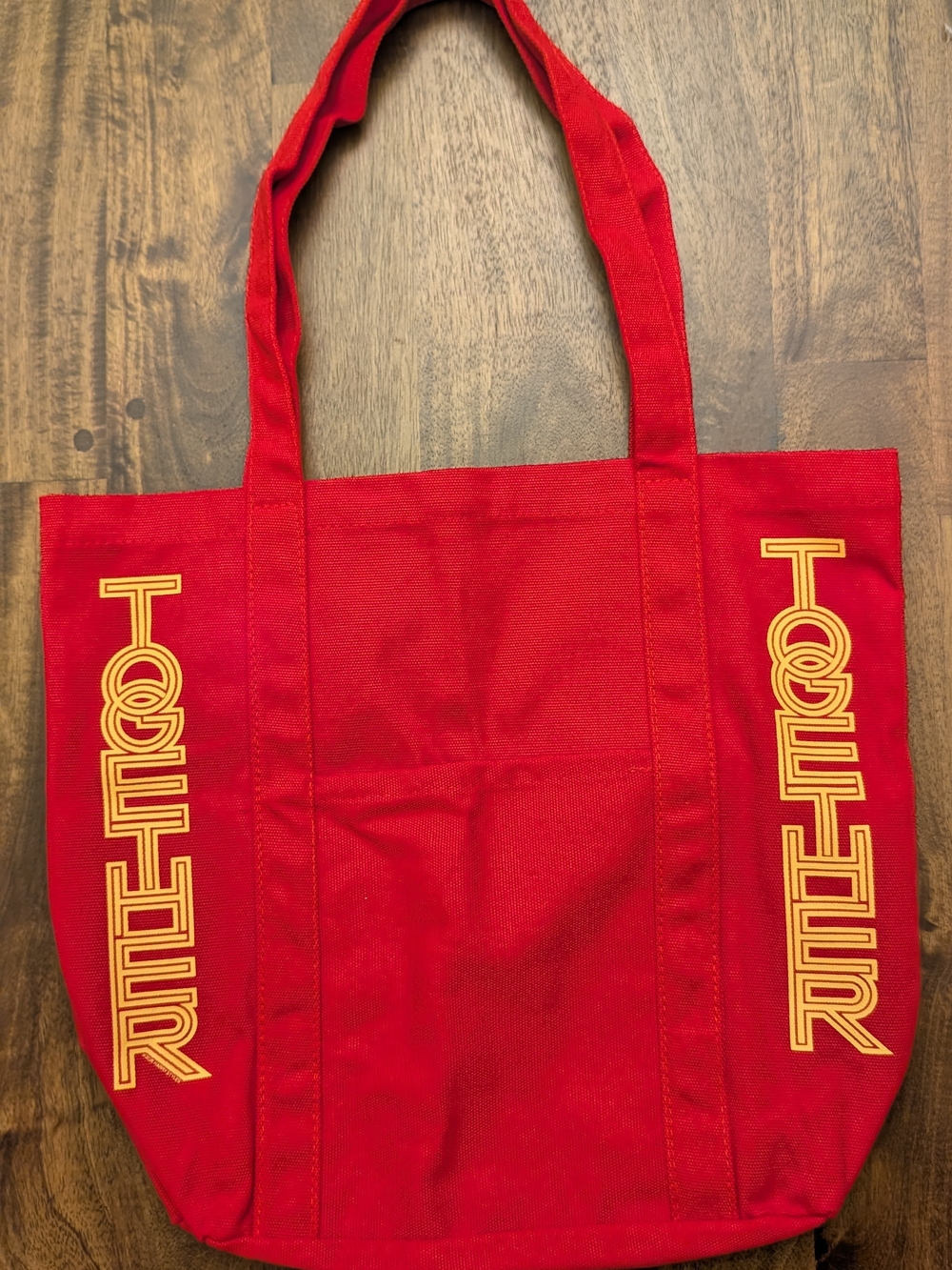Harry Styles NYC Pop Up Red Tote Bag